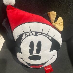 Disney Red and Black Minnie Mouse Pillow